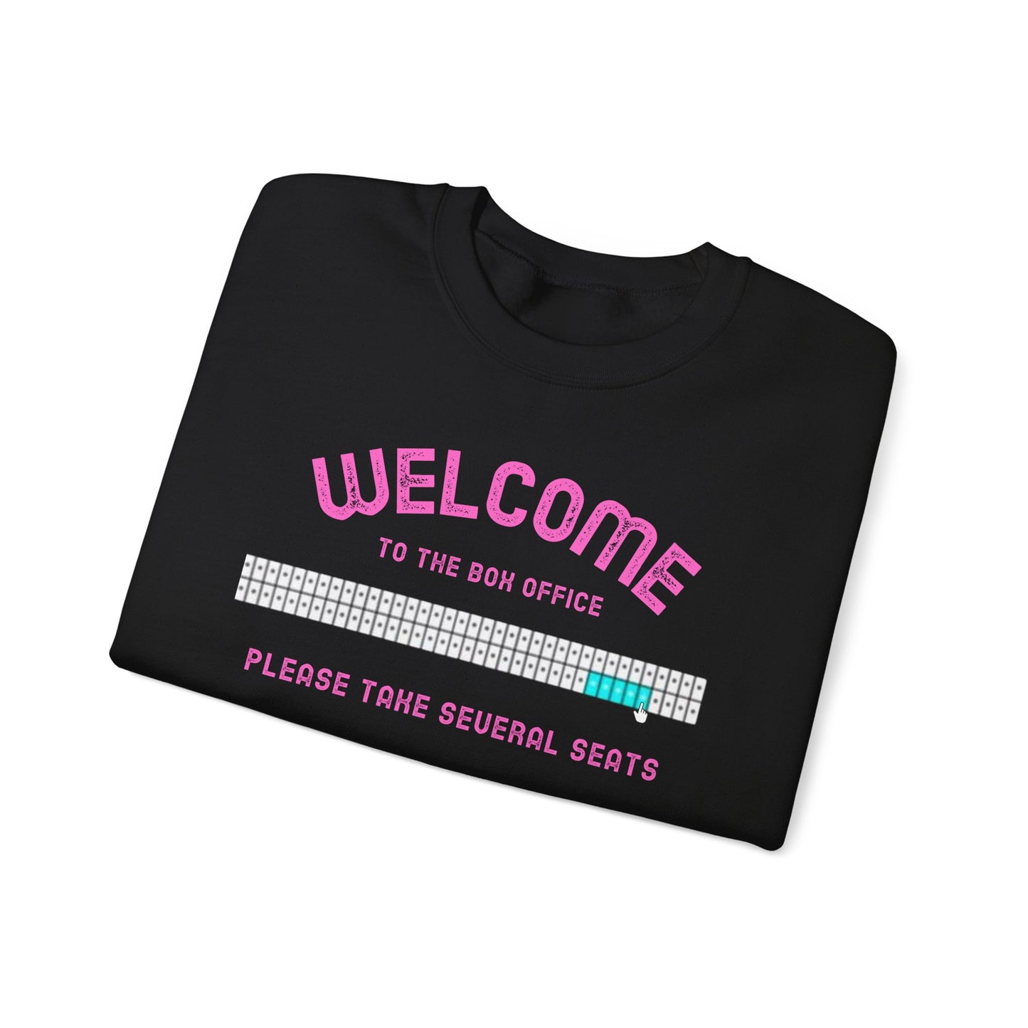 Welcome to the Box Office Gildan Sweatshirt