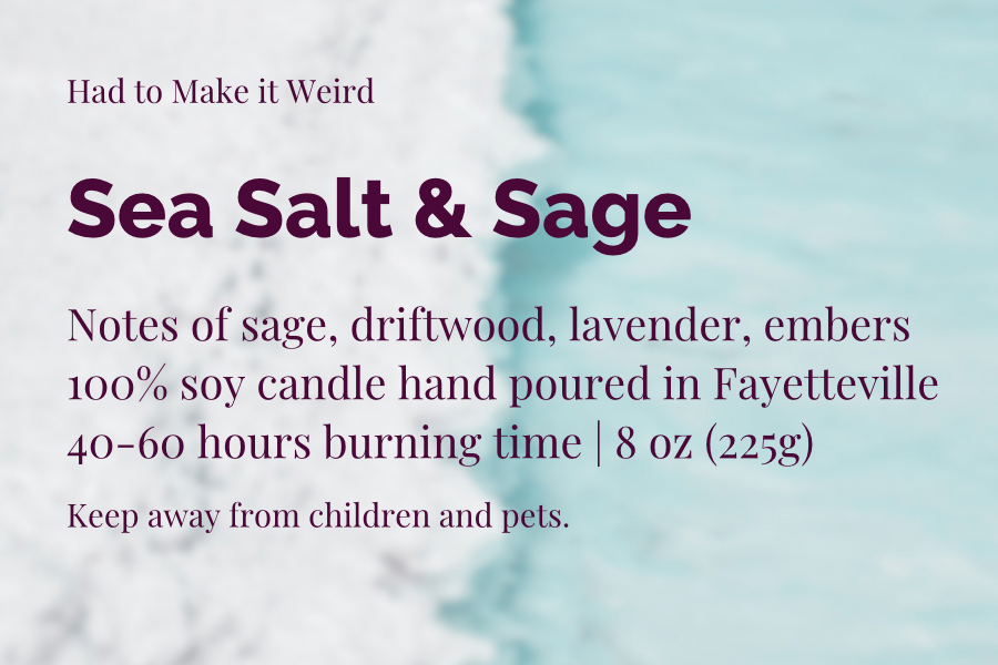 Sea Salt & Sage Candle