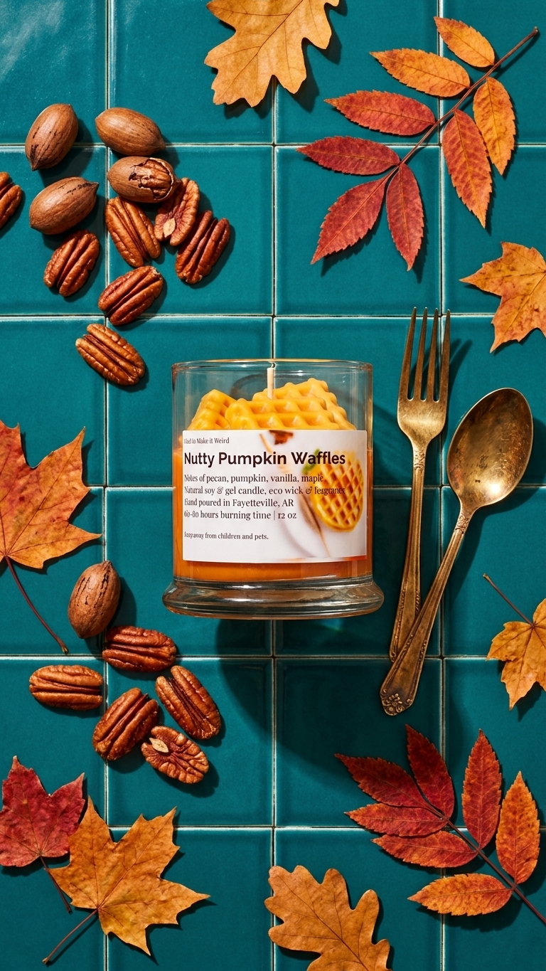 Nutty Pumpkin Waffles