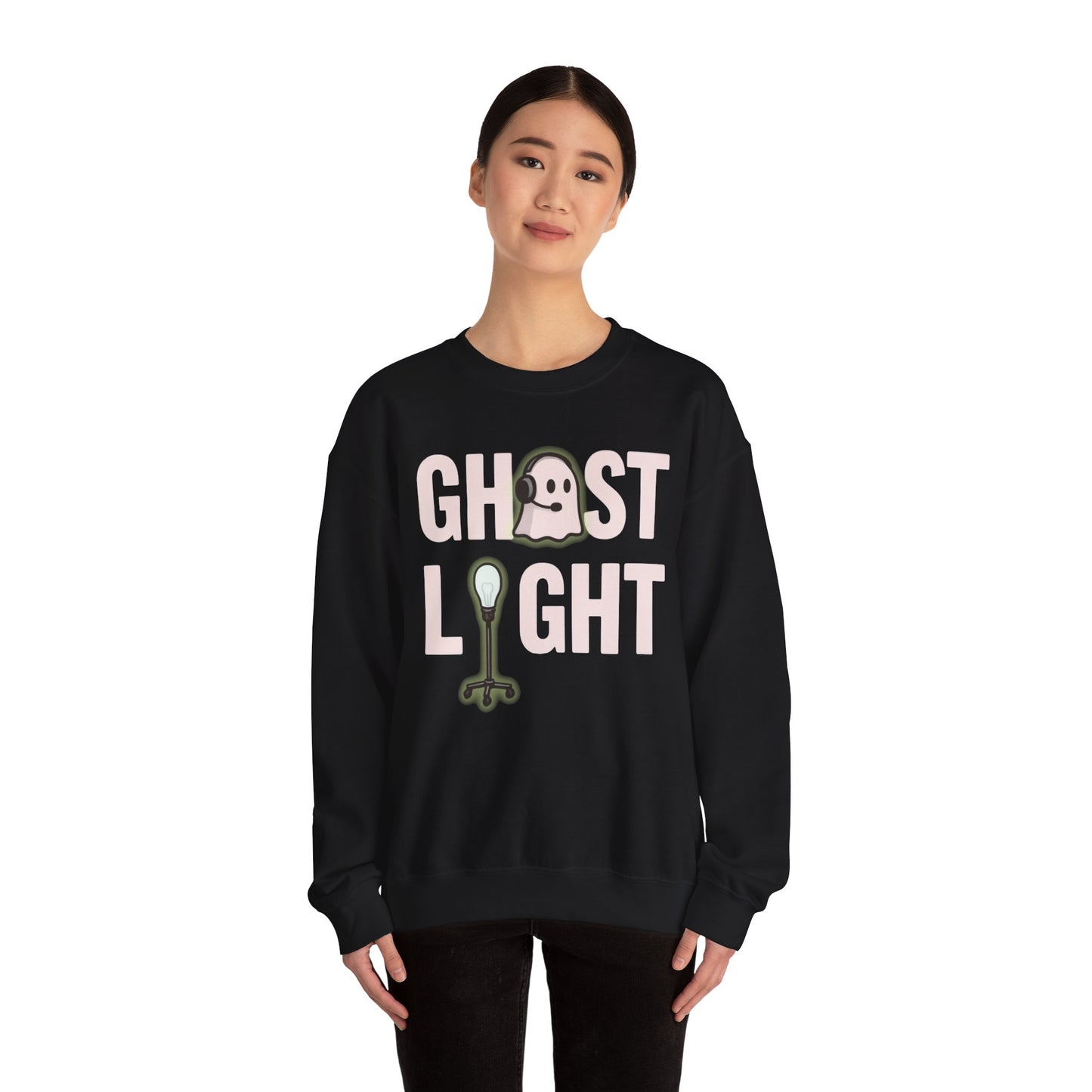 Ghost Light Unisex Gildan Sweatshirt
