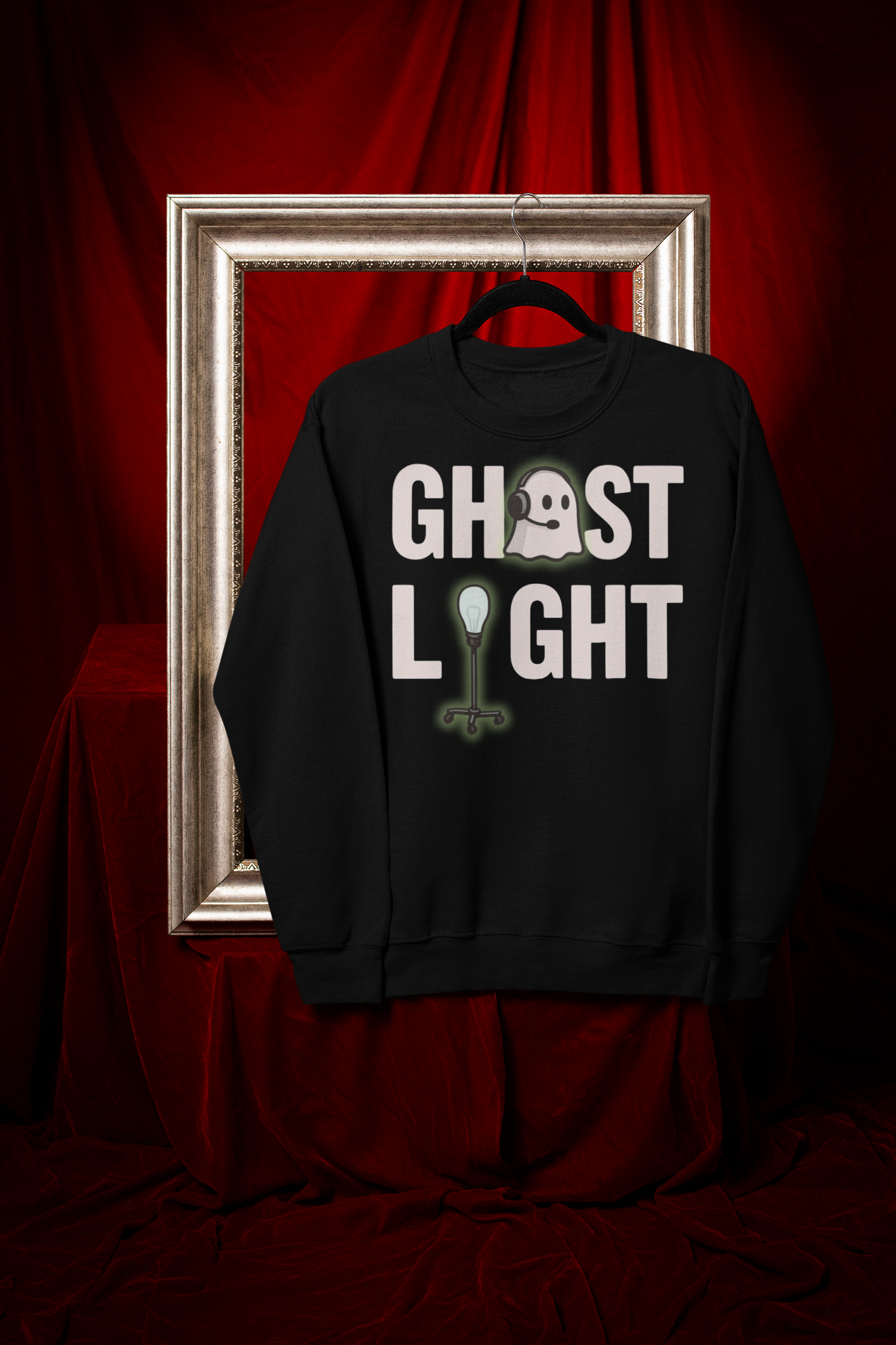 Ghost Light Unisex Gildan Sweatshirt