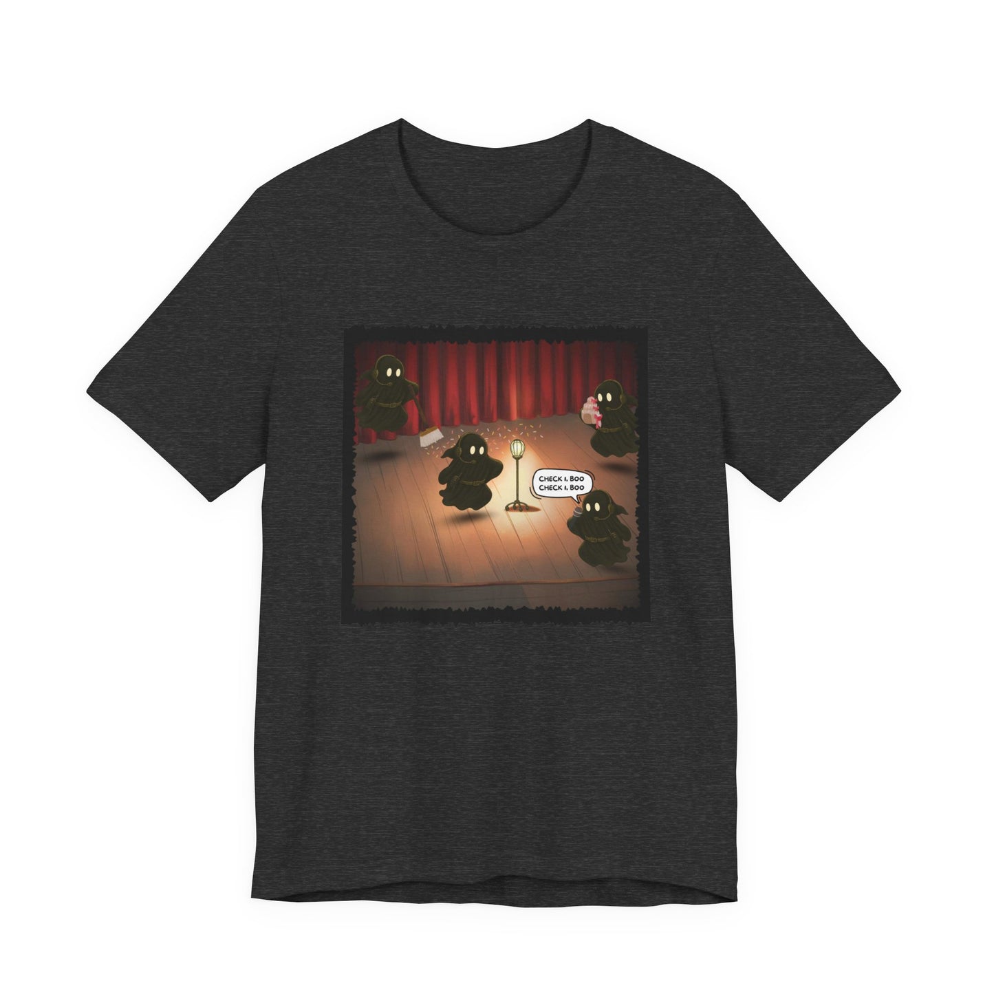 Ghost Light Crew Bella Canva Tshirt