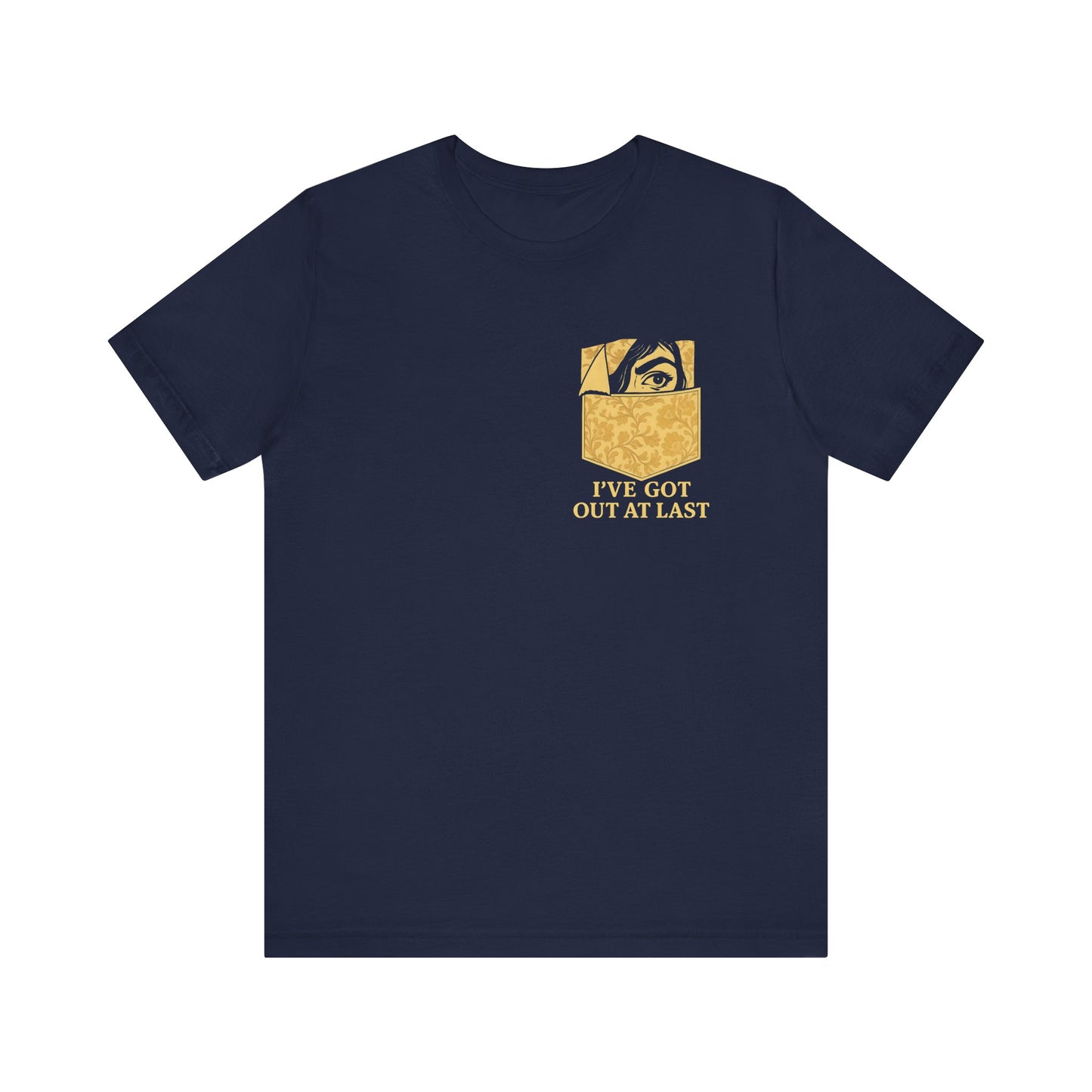 I've Got Out at Last TShirt, feminist book lovers, womens literary quotes shirt, Feminist Book Gift, Yellow Wallpaper, English Teacher