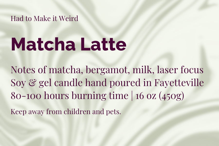 Matcha Latte Candle