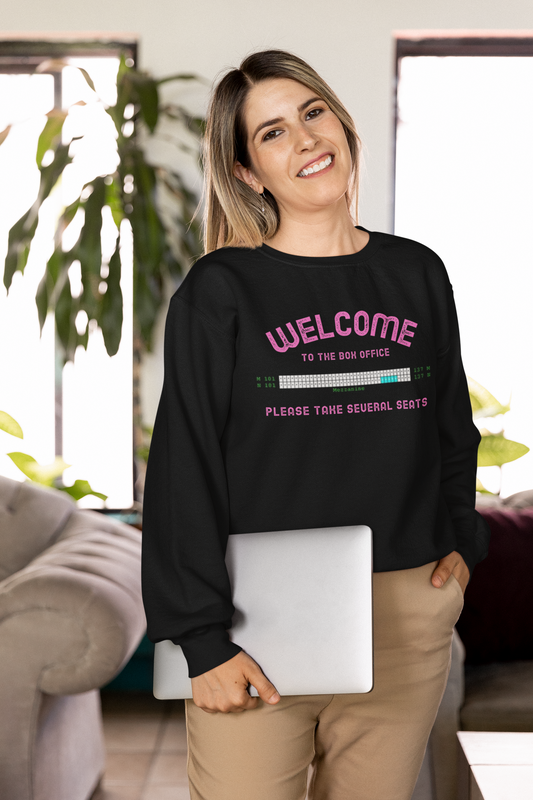 Welcome to the Box Office Gildan Sweatshirt