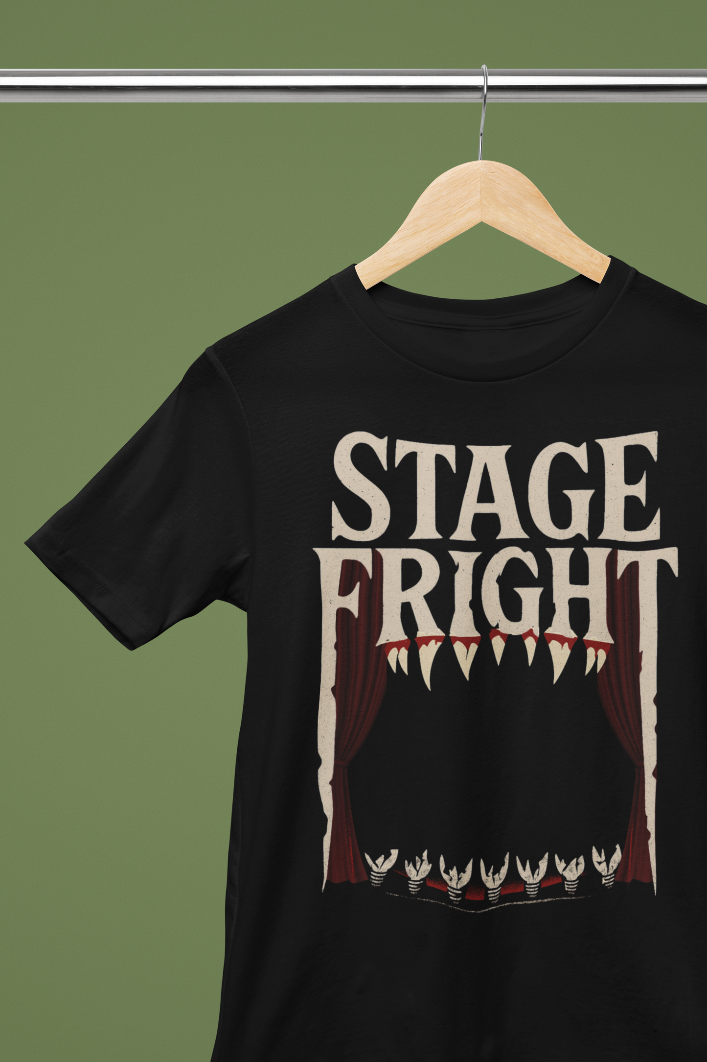 Stage Fright Bella Canva Tshirt