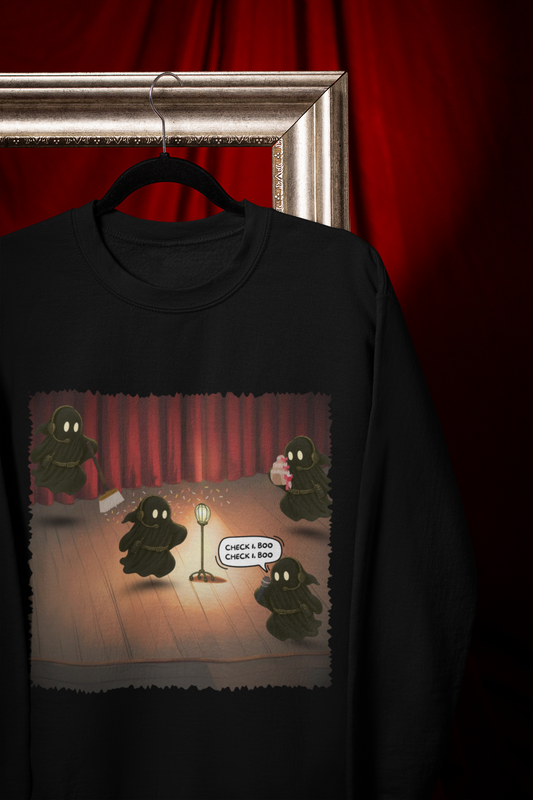 Ghost Light Crew Unisex Gildan Sweatshirt