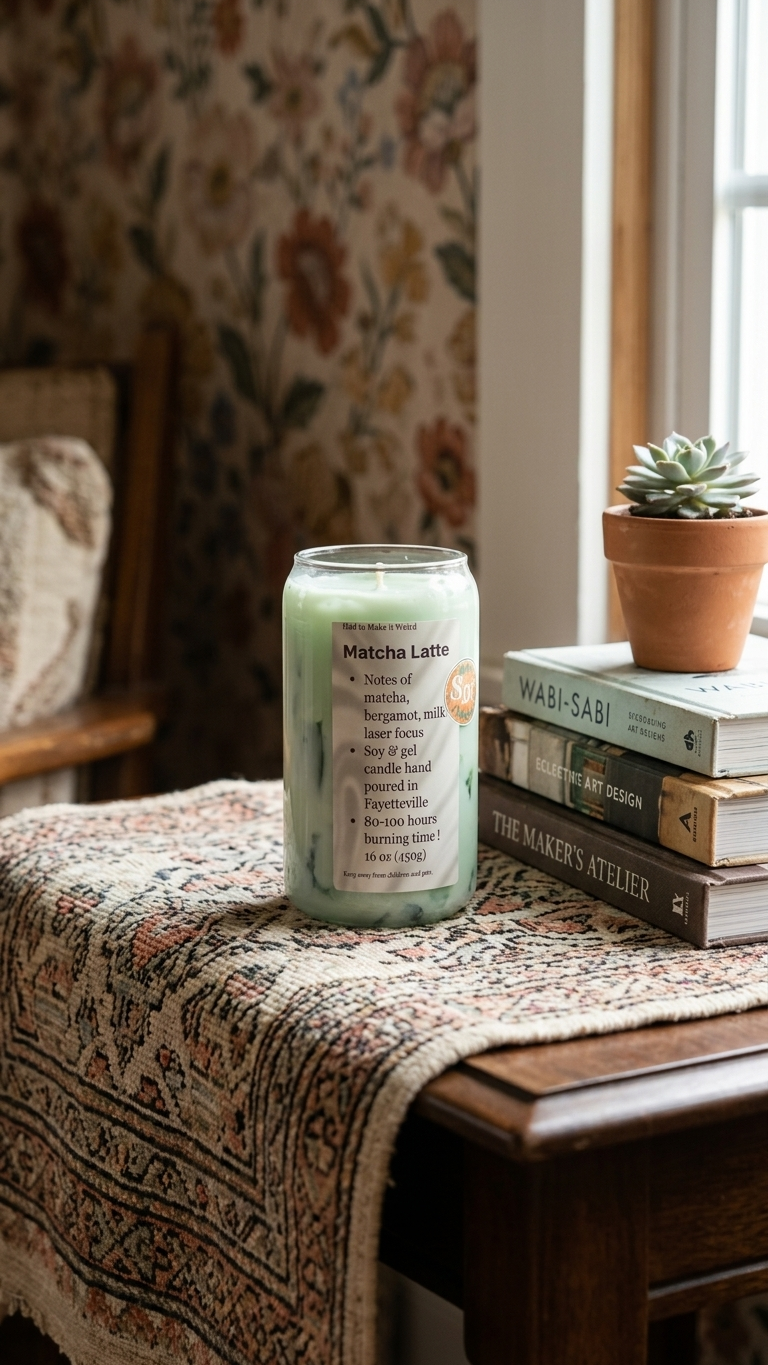 Lavender Milk Tea Candle